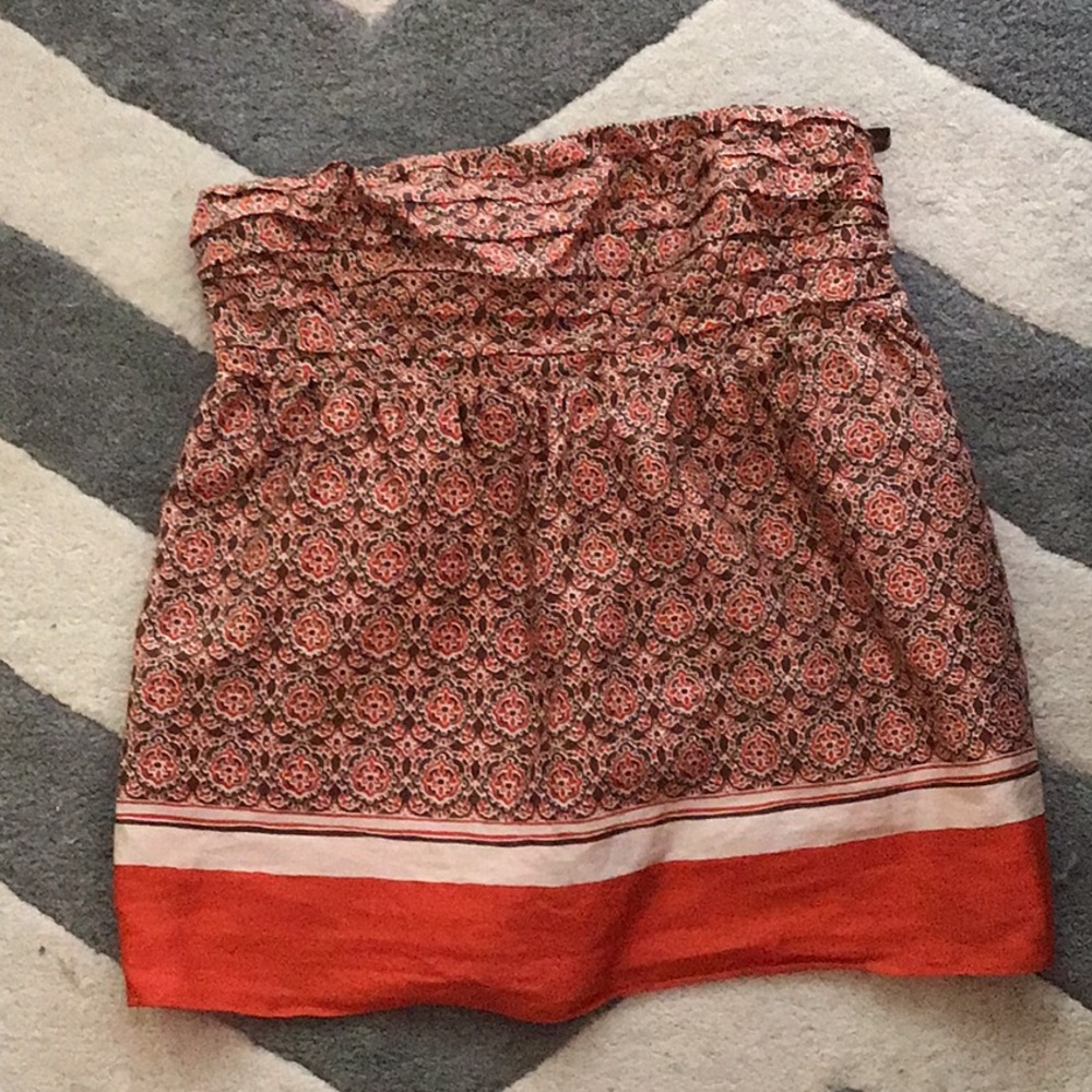 Banana republic strapless top